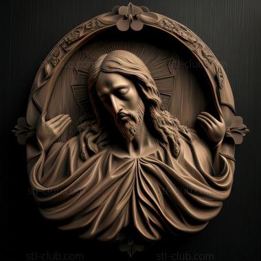 3D model st jesus (STL)